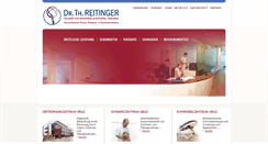 Desktop Screenshot of orthopaediereitinger.at